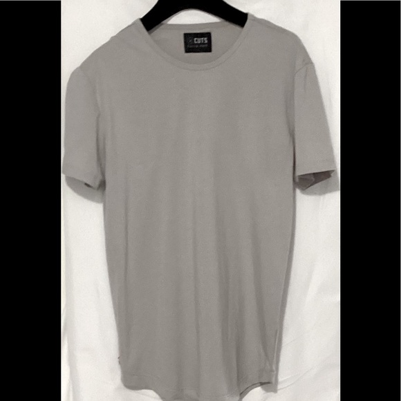 Cuts Curve Hem Shirt - Picture 3 of 3